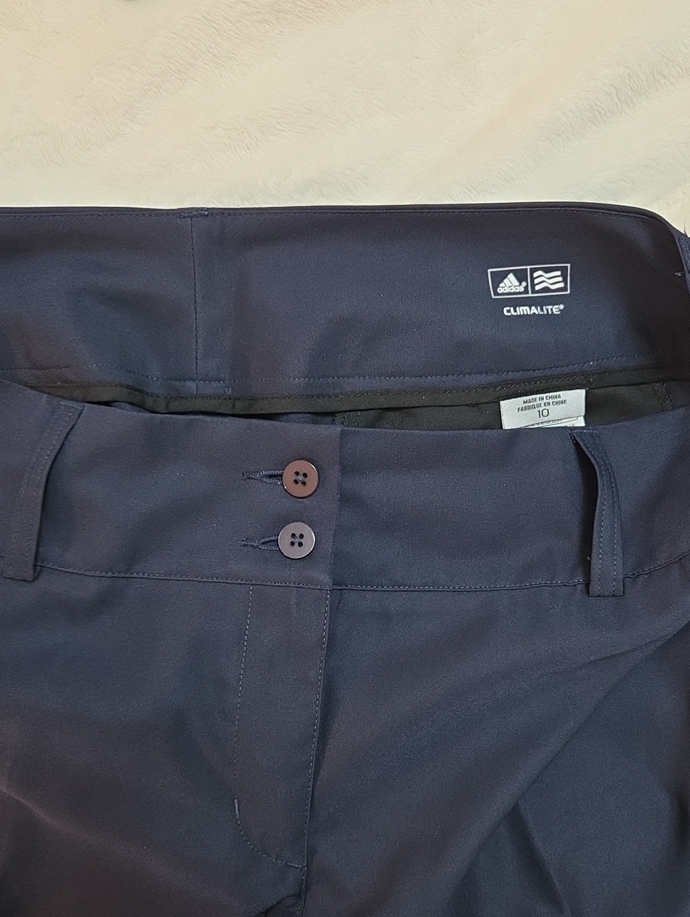 adidas Navy Climalite Athletic Pants